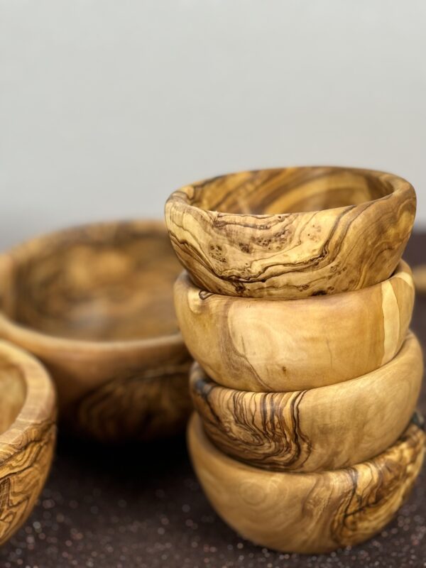 Olive Wood Bowls-2set - Image 3