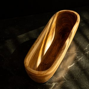 OLIVE WOOD BREAD BOWL