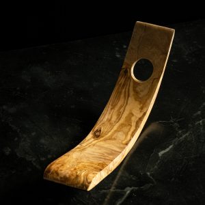Olive Wood Bottle Holder